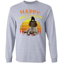 Load image into Gallery viewer, Halloween German Pointer Dog Lover Witch Hat Halloween Tee